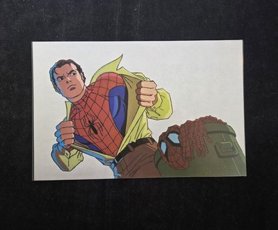 1994 Marvel - 2x Spider-Man Joins X-Men  Acetate Cels - FOX TV Animated Series