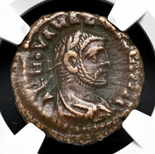 EGYPT, Alexandria. Maximian. AD 284-310. Potin Tetradrachm, NGC XF