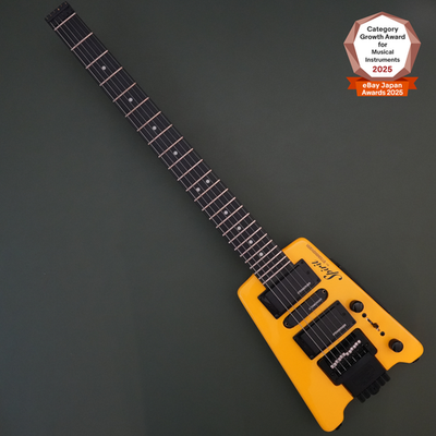 STEINBERGER Spirit GT-PRO Deluxe Hot Rod Yellow Headless HB-SC-HB
