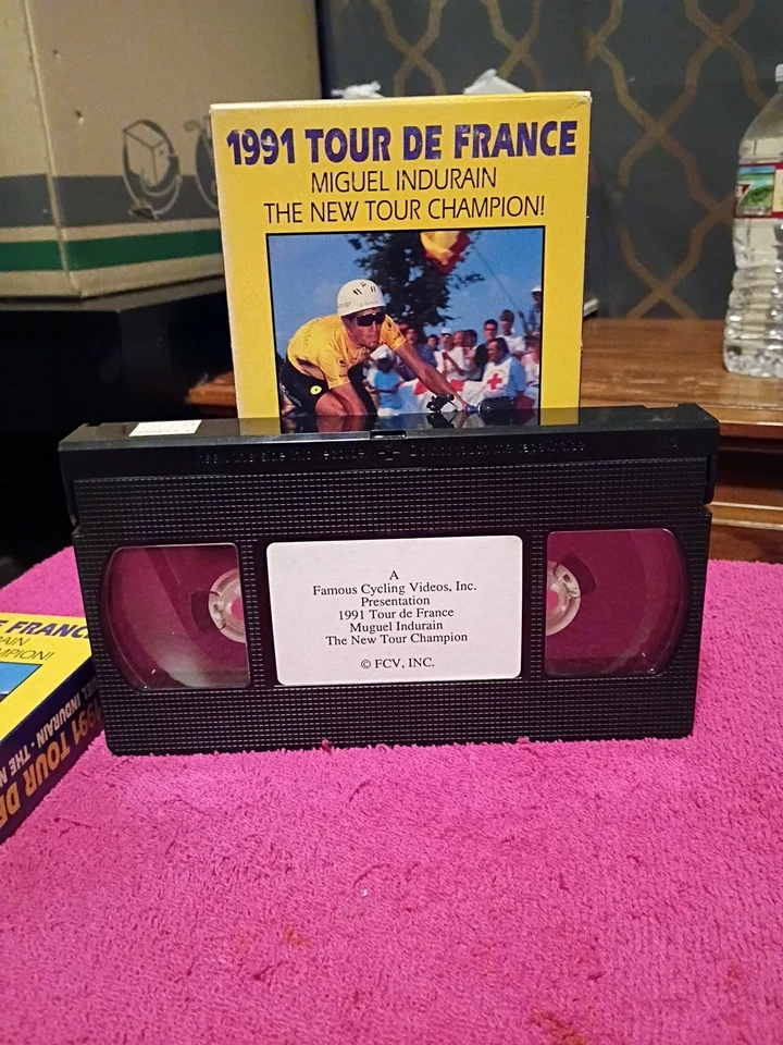 Vintage Vhs 1989 Tour De France, Miguel Indurain, The New Tour Champion! RARE  - Image 3 of 3