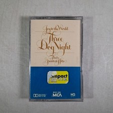 Three Dog Night Joy To The World / Their Greatest Hits 1974 Sealed Cassette Tape