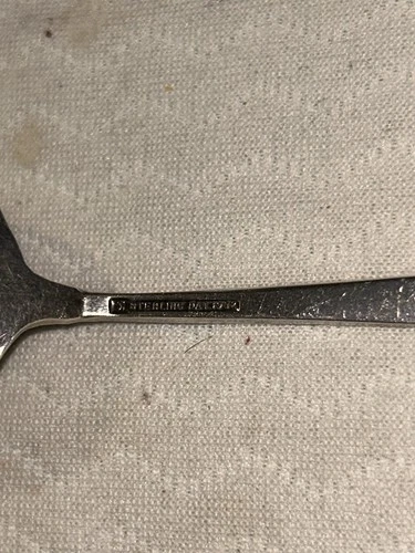 Craftsman by Towle Sterling Silver Bouillon Soup Spoon 5 1/4' Vintage Silverware