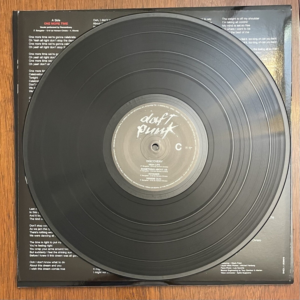 Daft Punk Discovery 2xLP Vinyl Original 2001 Virgin 1st Pressing