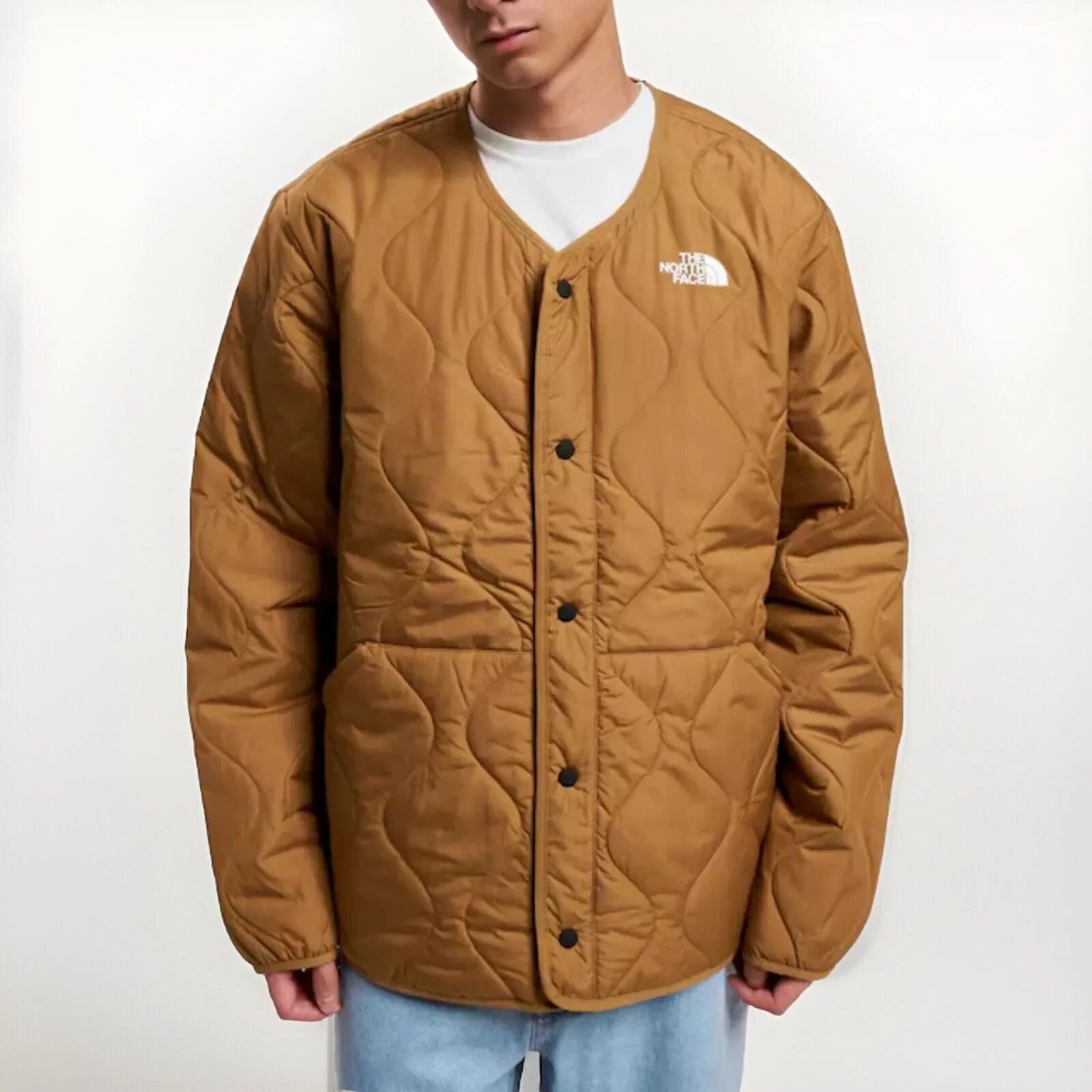 THE NORTH FACE AMPATO QUILTED LINER NF0A852A Utility Brown L