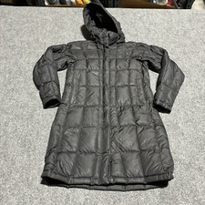 The North Face Puffer Coat Women's Small Black 600 Down Fill FLAWS 