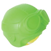 Jw Pet Hundespielzeug Helmet Heads Aviator 7Cm - Gummi, Robust & Bunt