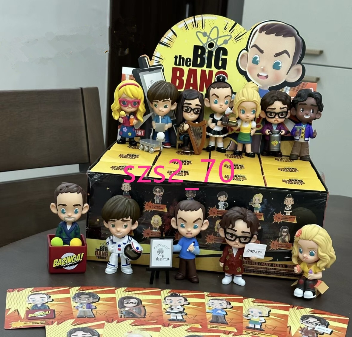 12pcs + 2 Secret - Authentic POP MART The Big Bang Theory Mini