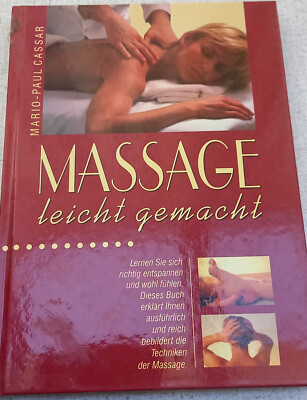 Buch Massage leicht gemacht Massagetechnicken Mario Paul Cassar massieren