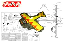 Scientific Model Airplane Plans (UC): AMERICA BOY 18" for .020-.075 (Musciano)