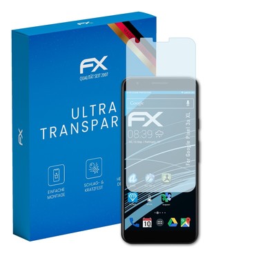 atFoliX 3x Displayschutzfolie für Google Pixel 3a XL Schutzfolie klar Folie