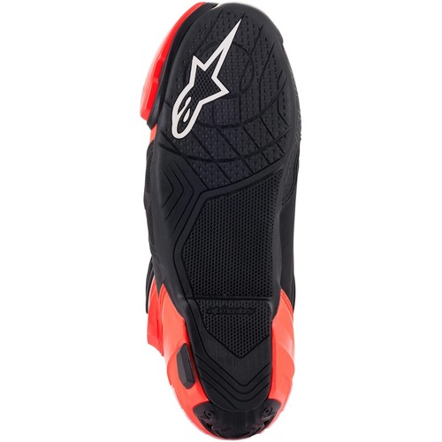 Botas de Moto 41 - Alpinestars Supertech R Vented - Schwarz-Weiß-Fluorot - Imagen 7 de 7