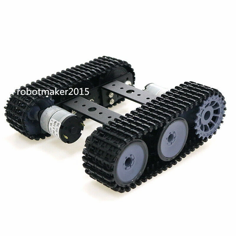 Aluminum Alloy 6WD Tracked Robot Tank Chassis for Arduino Education Competition - Image 3 of 4
