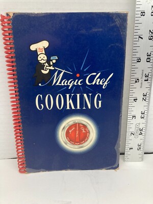 Vintage Magic Chef Cooking Cookbook Twenty-First Edition 1949 American Stove