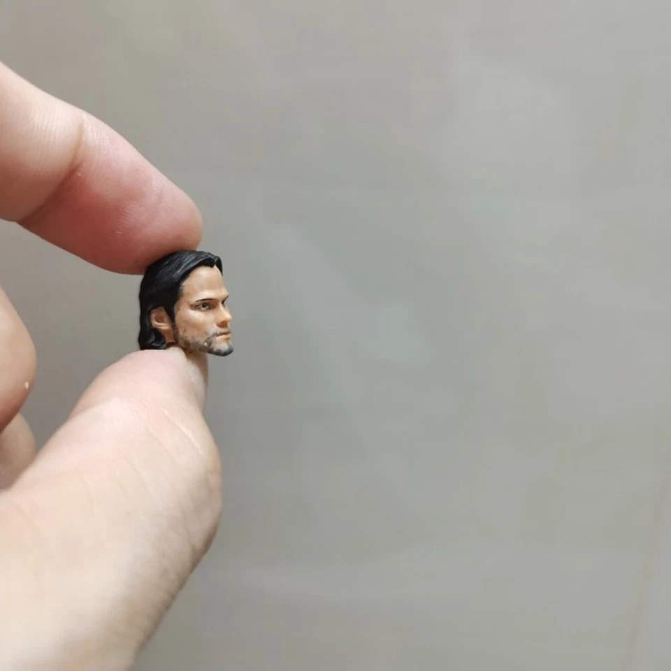 Painted 1/18 Sam Head Sculpt Male Head Model For 3.75" Acid Rain Action Figure - Image 3 of 3