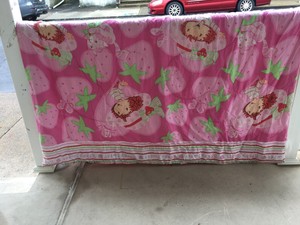 Vintage Strawberry Shortcake Twin Comforter Blanket Twin Pink Ebay