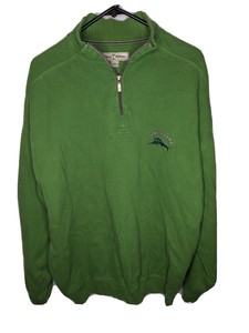 green quarter zip pullover