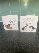 Joblot of 36  (18 of each). Age 50 and 80 Birthday Cards
