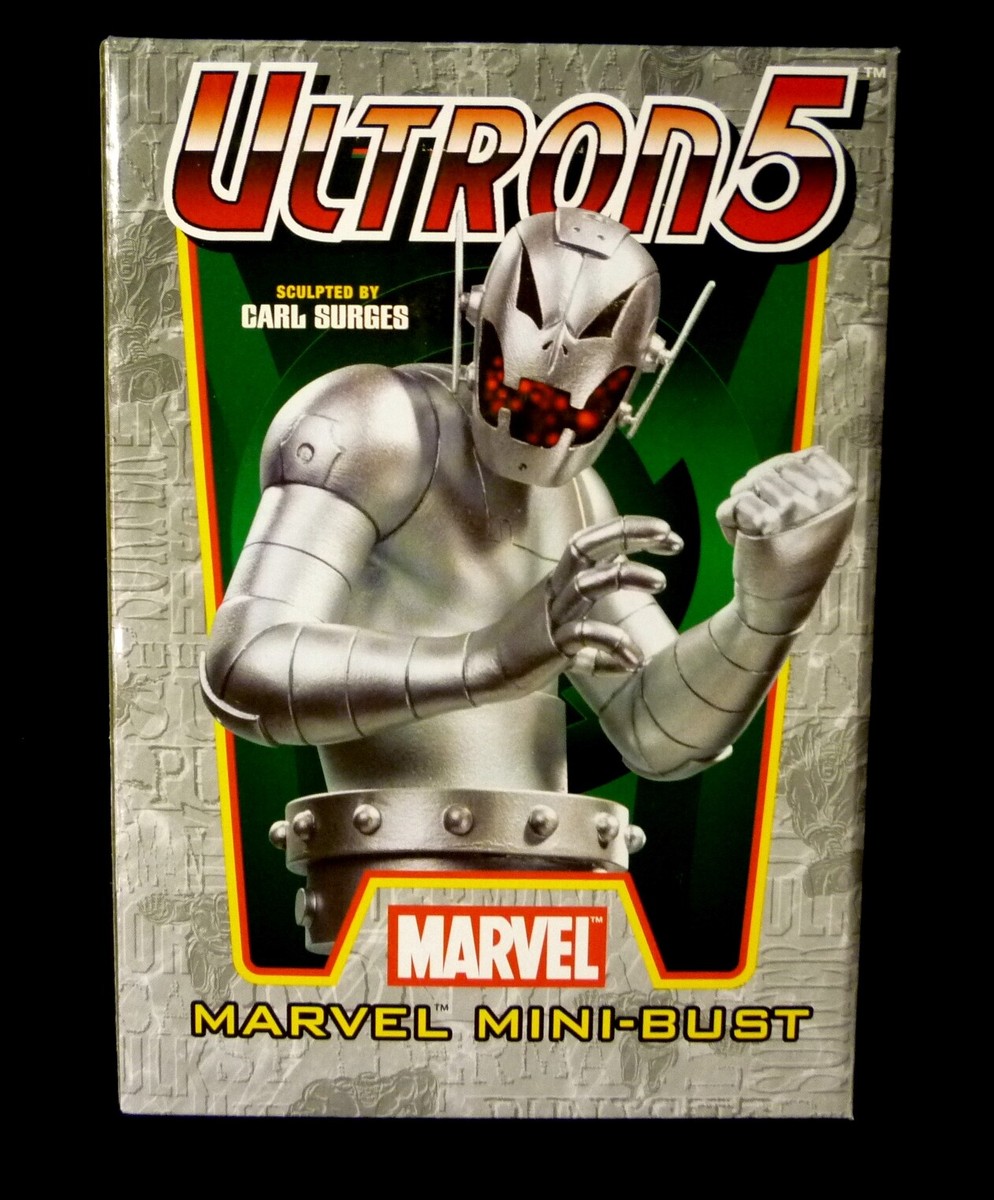 Ultron 5 Bust Statue New 2004 Sealed Bowen Designs Avengers