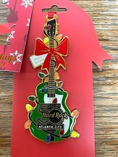 Hard Rock Atlantic City 2021 Ltd. Ed Guitar Christmas Ornament 50th Collectable