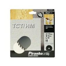 Image of Black & Decker Piranha TCT Cross Cut Saw Blade 170x16x40 (CD601 CD602 KS55 PSU6)
