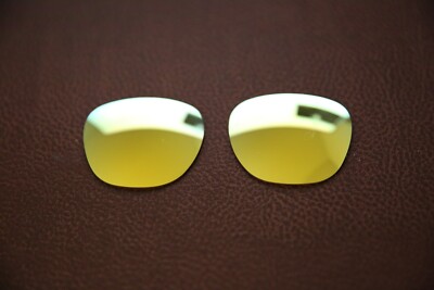 PolarLens Polarisiert 24k Gold Ersatzglas For-Ray Ban Clubmaster RB3016 49mm