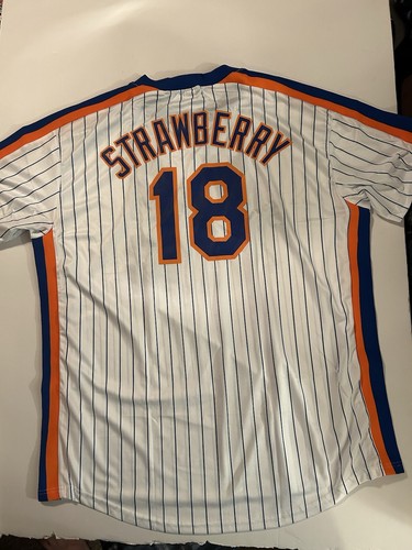 MLB New York Mets Darryl Strawberry Jersey 2XL