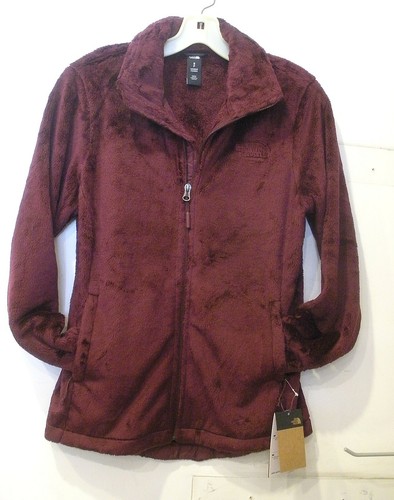 The North Face Womens Osito 2 Fleece Jacket- A3XBD- S, M- Deep Garnet Red- New