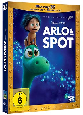 Arlo & Spot -  3D + 2D  - 3D Blu-ray   - im Schuber
