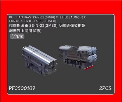 WULA MODELS RUSSIAN NAVY SS-N-22(3M80)MISSILE LAUNCHER  UDALOY II CLASS(CLOSED)