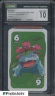 2021 Pokemon Japanese Playing Cards Pocket UNO Green Venusaur CGC 10 GEM MINT