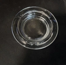 6 pack -Hotel & Bar Quality Clear Glass Ash Trays  -  New in Box