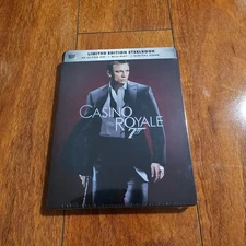 James Bond 007 Casino Royale  Steelbook (4K UHD + Blu-ray + Digital)