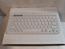 Logitech K380 Wireless Bluetooth Multi-Device Keyboard for MAC WHITE 