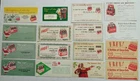 16 VINTAGE COCA-COLA COKE MOSTLY POST CARDS ADVERTISE FREE GIFT SEASONS GREETING