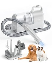 Hicozy S1 Dog Grooming Vacuum, 12000Pa Minimum 50dB Quiet Dog Vacuum for She...