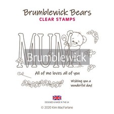 Brumblewick Bears Clear Stamps - MUM BBCS005