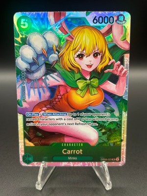 Carrot • OP08-023 SR Two Legends Holo Foil One Piece TCG NM | eBay