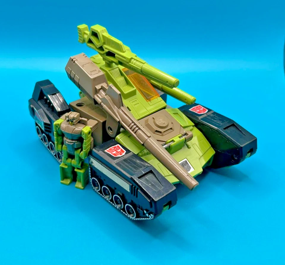 Hardhead 100% Complete W/Box 1987 G1 Transformers Hasbro Vintage MIB - Image 2 of 4