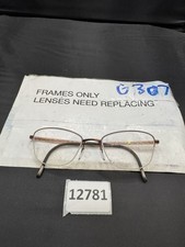 SILHOUETTE SPX 4492 40 6056 BROWN GUNMETAL AUTHENTIC FRAME SUNGLASSES 52-18