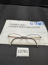 SILHOUETTE SPX 4492 40 6056 BROWN GUNMETAL AUTHENTIC FRAME SUNGLASSES 52-18