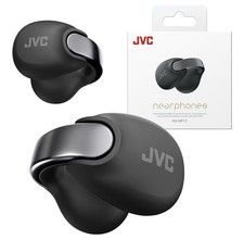 JVC Nearphones Open Ear True Wireless Headphones HA-NP1T - Black