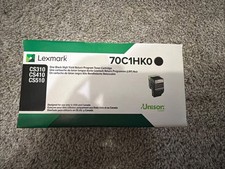 NEW Lexmark 70C1HK0 One Black High Yield Retu...