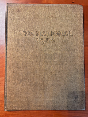 FREE SHIP! 1936 The National National College of Education Evanston Yearbook IL