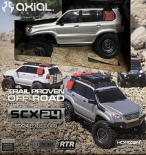Axial SCX24 Lexus GX 470 1:24 Electric 4WD RTR Crawler w/ Lights Silver
