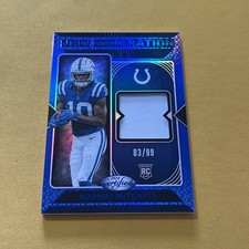 2024 Panini Certified Adonai Mitchell New Generation Patch Colts /99