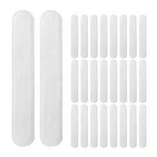 100 Pcs Collar Sweat Absorbing Pads Self Adhesive Protector Stickers