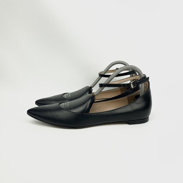 Women Gianvito Rossi Heels Black Leather 36.5