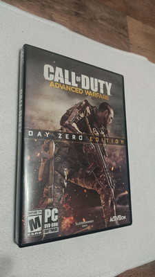 Call of Duty Advanced Warfare Zero Day Edition *NO KEY OR MANUAL*(PC DVD ROM)