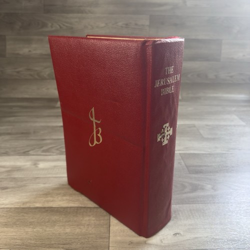 The Jerusalem Bible Illustrations by Salvador Dali 1970 Red Leather Hardcover - Picture 5 of 14