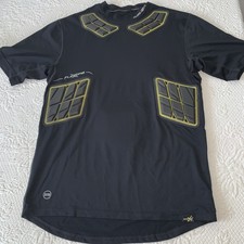 BAUER Elite Flexorb Padded Short Sleeve Base Layer Hockey Jersey Mens Size S